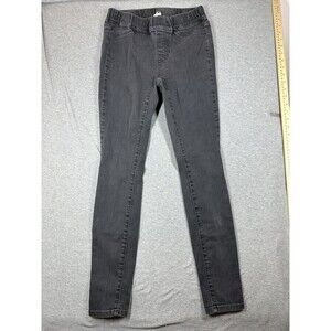 Eileen Fisher Jeans Women XXS Gray‎ Skinny Stretch Denim Organic Cotton Pull On